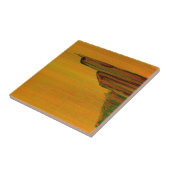 Carreau jaune Abstrait (Côté)