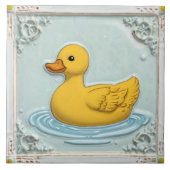 Carreau Jaune Canard en caoutchouc Cute Duckie Ducky Toy S (Devant)