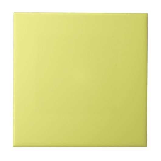 Carreau Jaune Citron Clair Uni (Devant)