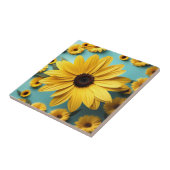 Carreau Jaune Joyeux Floral (Côté)