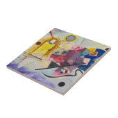Carreau Jaune, Rouge, Bleu de Wassily Kandinsky (Côté)