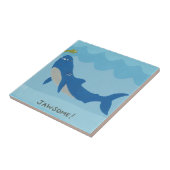 Carreau Jawesome Shark (Côté)