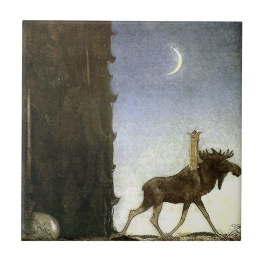 Carreau Jbleap the elk John Bauer (Devant)