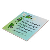 Carreau Je connais les pensées que je pense que la Bible V (Côté)