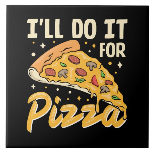 Carreau Je le ferai pour pizza (Devant)