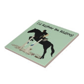 Carreau Je monterais plutôt ! Cheval (Côté)