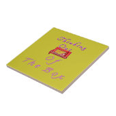 Carreau Je pense hors de la boîte. (Côté)