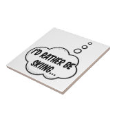 Carreau Je Préférerais Skier (Côté)