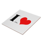 Carreau Je Suis Amoureux (Côté)