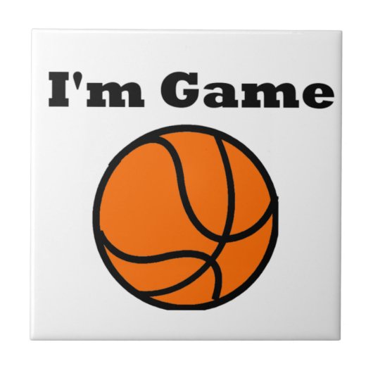 Carreau Je suis Game (Basketball) (Devant)