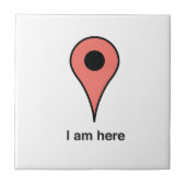 Carreau Je suis ici (Devant)