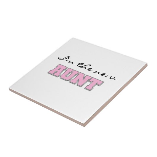 Carreau Je suis la Nouvelle Tshirts et Cadeaux (Côté)