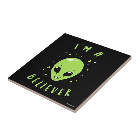 Carreau Je suis un croyant (Côté)