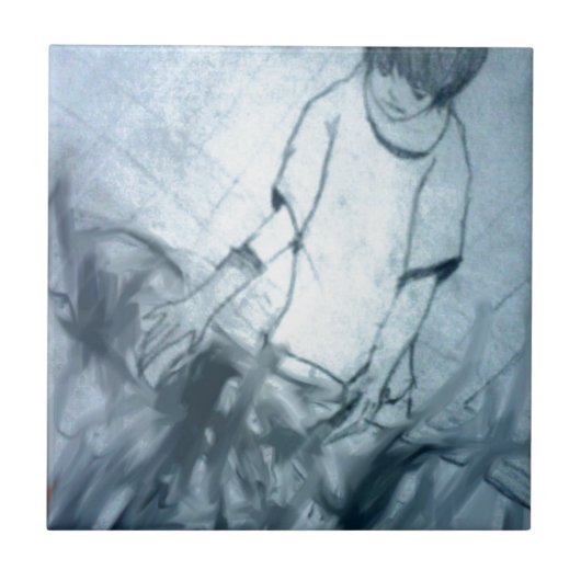 Carreau Je suis un rêveur manga anime (Devant)