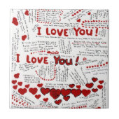 Carreau Je t'aime (Devant)