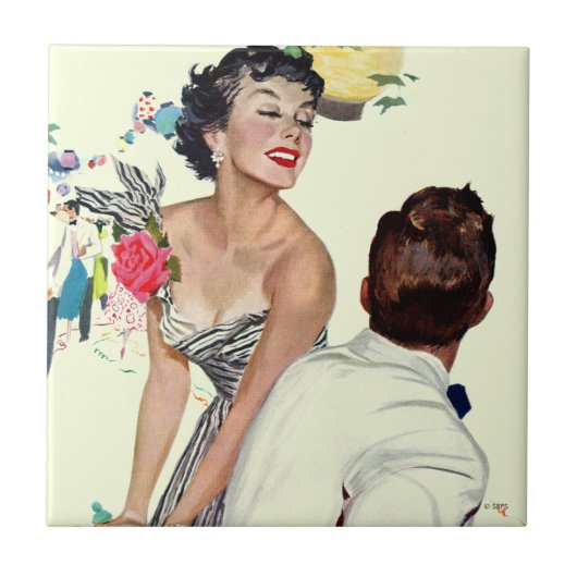 Carreau Je veux un homme (Devant)