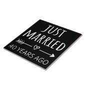 Carreau Je Viens De Me Marier Il Y A 40 Ans (Côté)