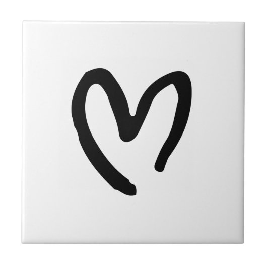 Carreau Je vous coeur (Devant)