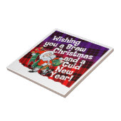 Carreau Je vous souhaite un Noël cru (Côté)