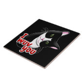 Carreau Je vous wuv Chat (Côté)