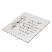 Carreau Jean 15:15 Je t'ai appelé amis Bible Verse (Côté)