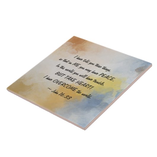 Carreau Jean 16:33 J'AI SURMONTÉ le monde! (Côté)