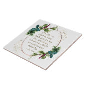 Carreau Jean 3:16 Dieu si aimé le monde Noël (Côté)