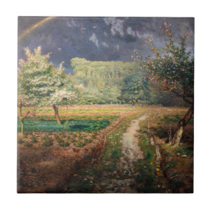 Carreau Jean-François Millet - Printemps à Barbizon