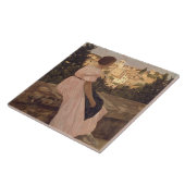 Carreau Jean Frederic Bazille La Robe rose vintage (Côté)