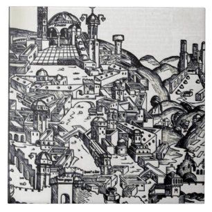 Carreau Jérusalem pendant le règne de Salomon