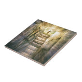 Carreau Jésus à la résurrection vide de Pâques de tombe (Côté)