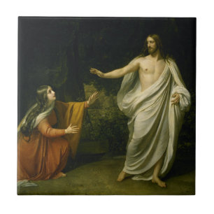Carreau Jésus Christ Apparence Bible Magdalene Resurrecti