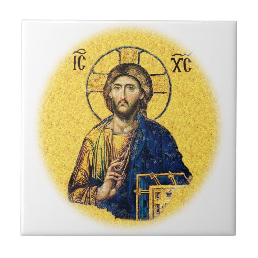 Carreau Jésus-Christ Pantocrator (Devant)