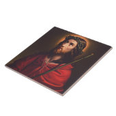 Carreau Jésus couronné d'épines (Côté)