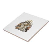 Carreau Jésus et Chats Vintage (Côté)