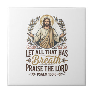 Carreau Jésus T-shirt graphique de culte acoustique Folk I