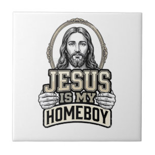 Carreau Jésus vintage est mon design vectoriel gravé ami