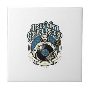 Carreau Jesus Vinyle Gospel Record Jesus Vinyle Record Chr