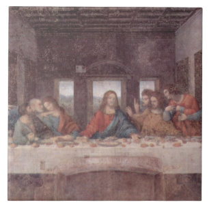 Carreau Jésus "Yeshua" La Dernière Cène, Léonard de Vinci