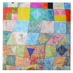 Carreau Jeu convivial, Paul Klee