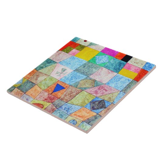 Carreau Jeu convivial, Paul Klee (Côté)