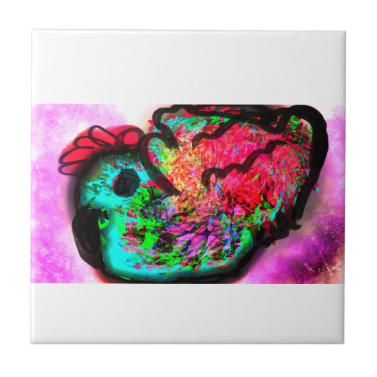 Carreau Jeu de Peacock (Devant)