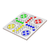 Carreau Jeu de société de classique de Ludo (Côté)