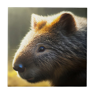 Carreau Jeune Australien Wombat, Carrelage en céramique