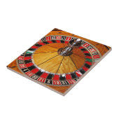 Carreau Jeux de casino de roue de roulette (Côté)
