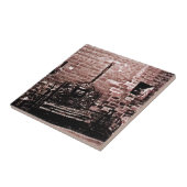 Carreau jGibne de cheminée de Stratford-sur-Avon (Côté)