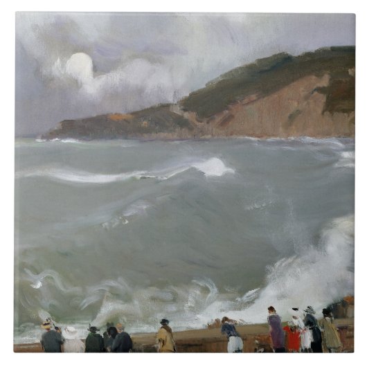 Carreau Joaquin Sorolla - Breakwater, San Sebastian (Devant)