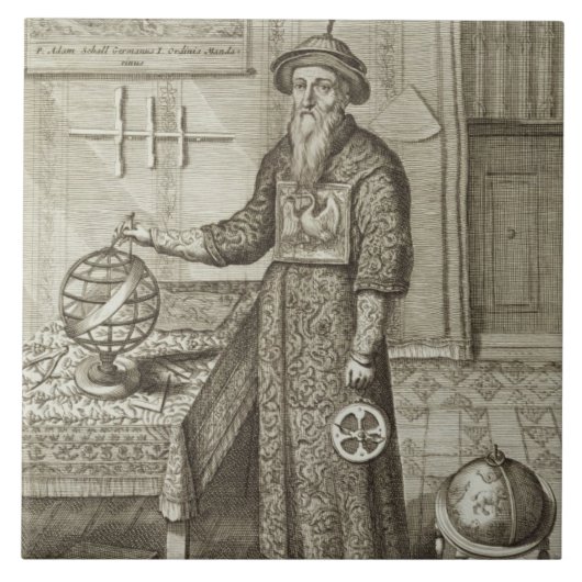 Carreau Johann Adam Schall von Bell (1591-1666) de 'Chin (Devant)