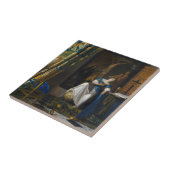 Carreau Johannes Vermeer - Allégorie de la foi (Côté)