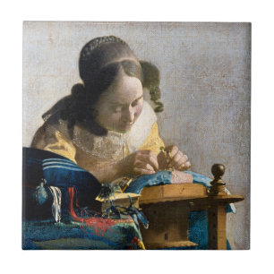 Carreau Johannes Vermeer - Le Lacemaker